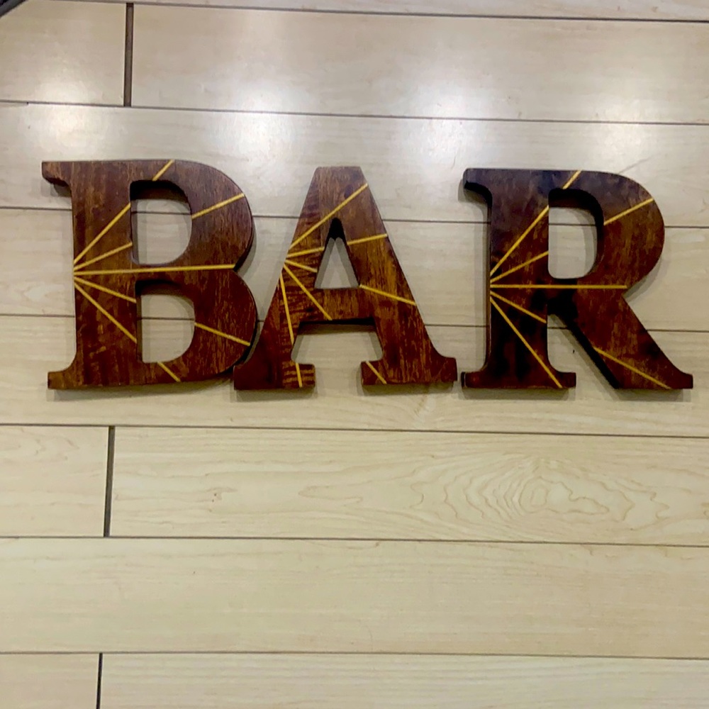 WOODEN LETTERS